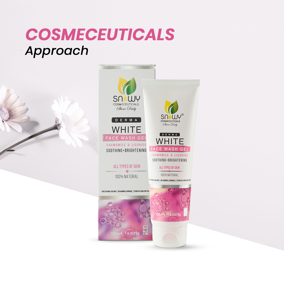 Derma White Face Wash Gel - Image 2