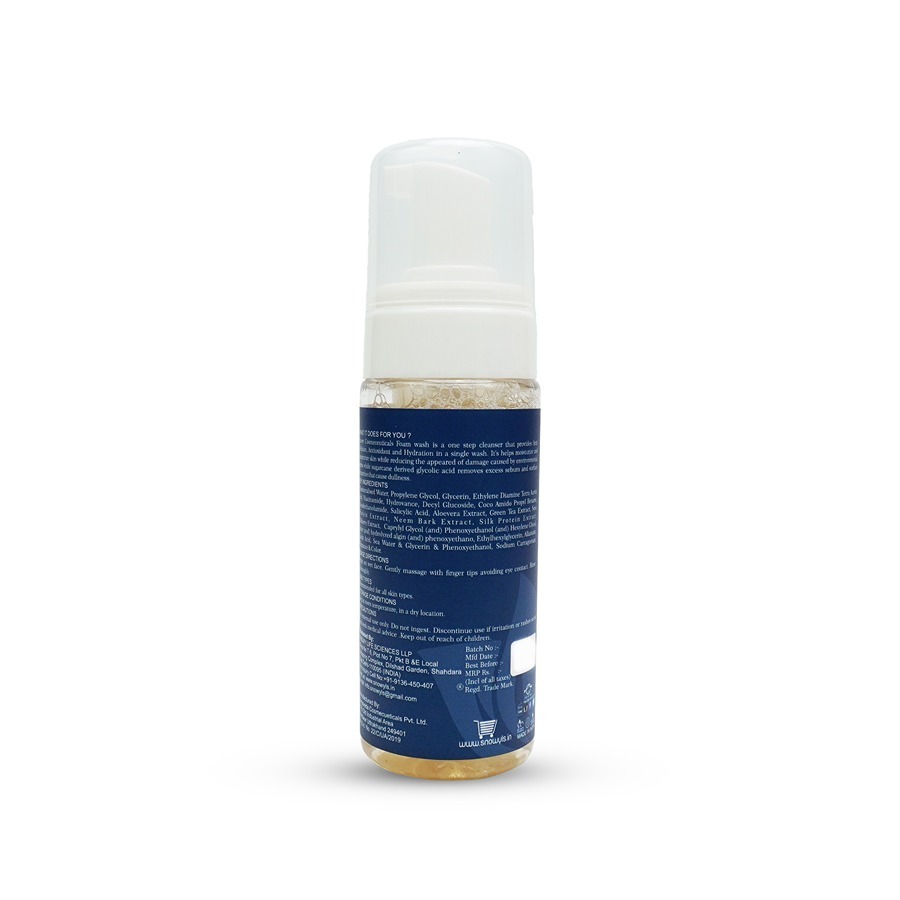 Derma Anti Pollution Foam Face Wash - Image 5