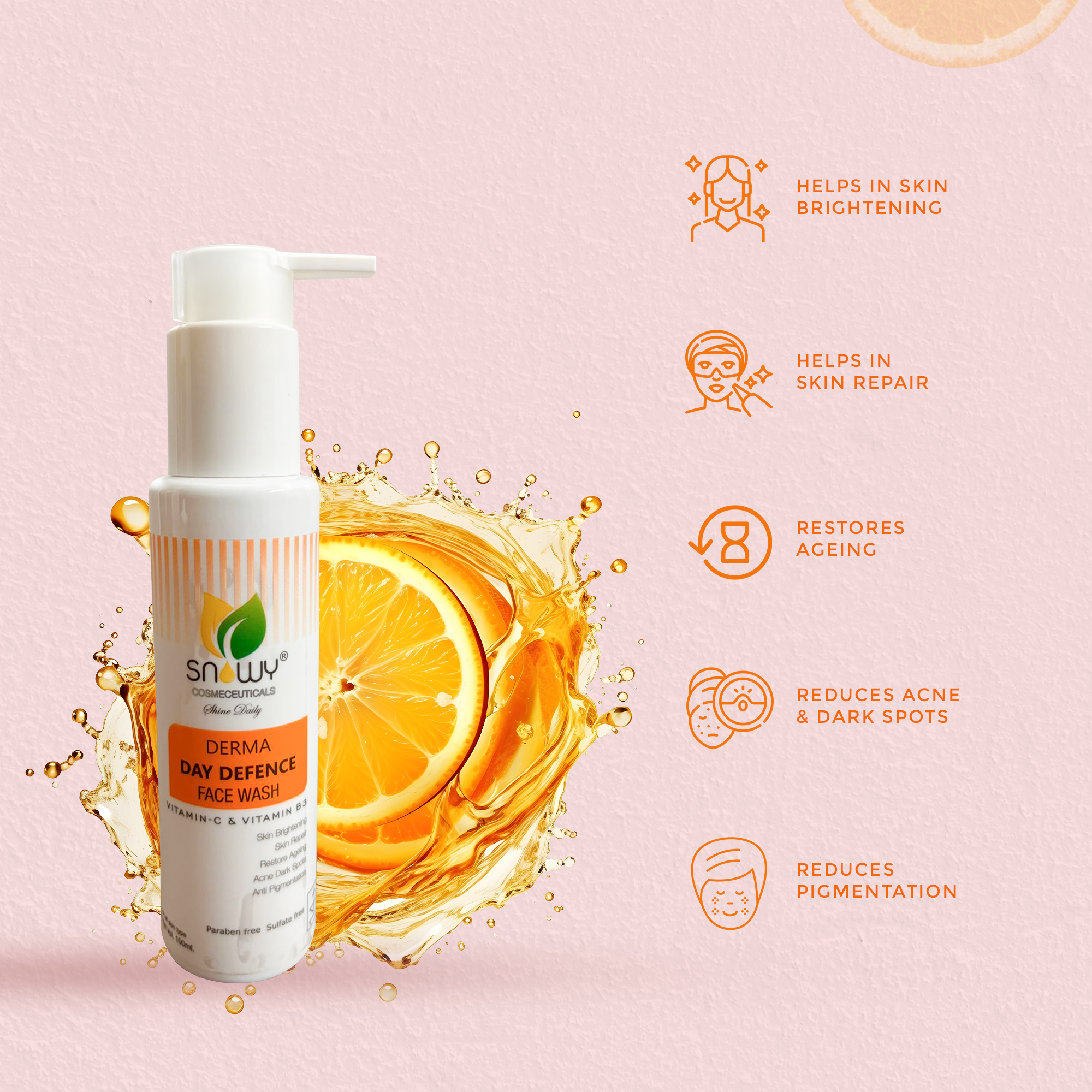 Derma Day Defence Face Wash - Image 3