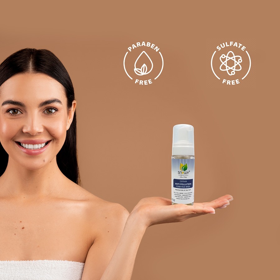 Derma Anti Pollution Foam Face Wash - Image 2