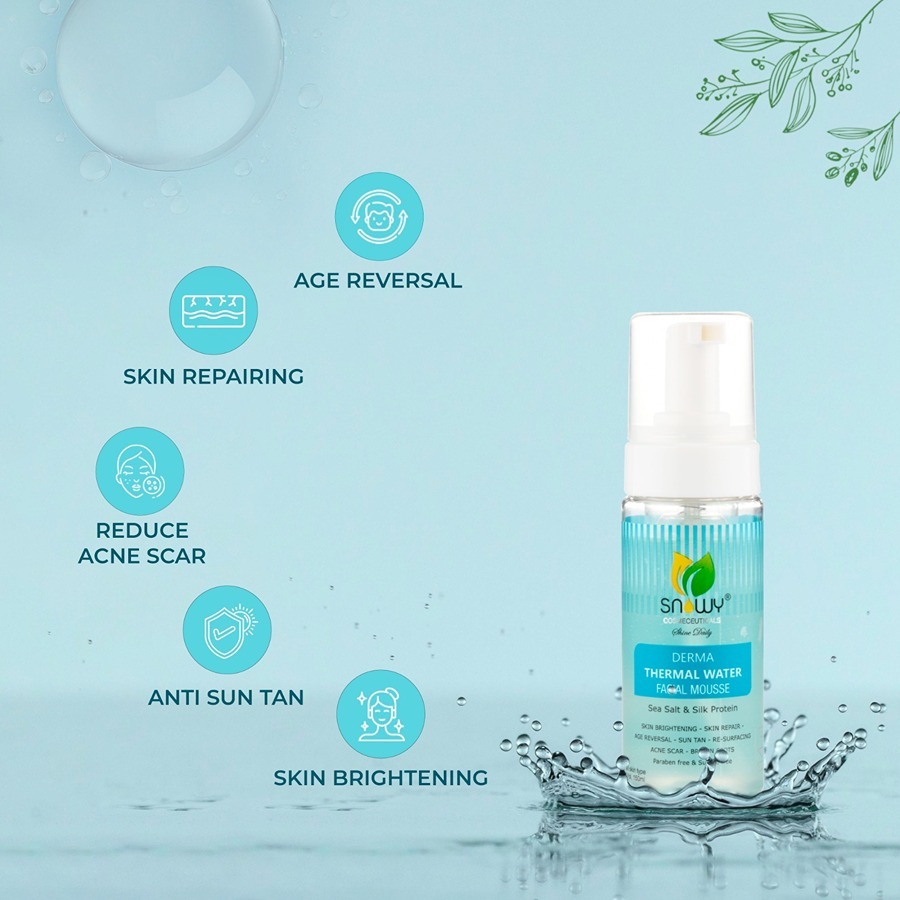 Derma Thermal Water Facial Mousse - Image 3