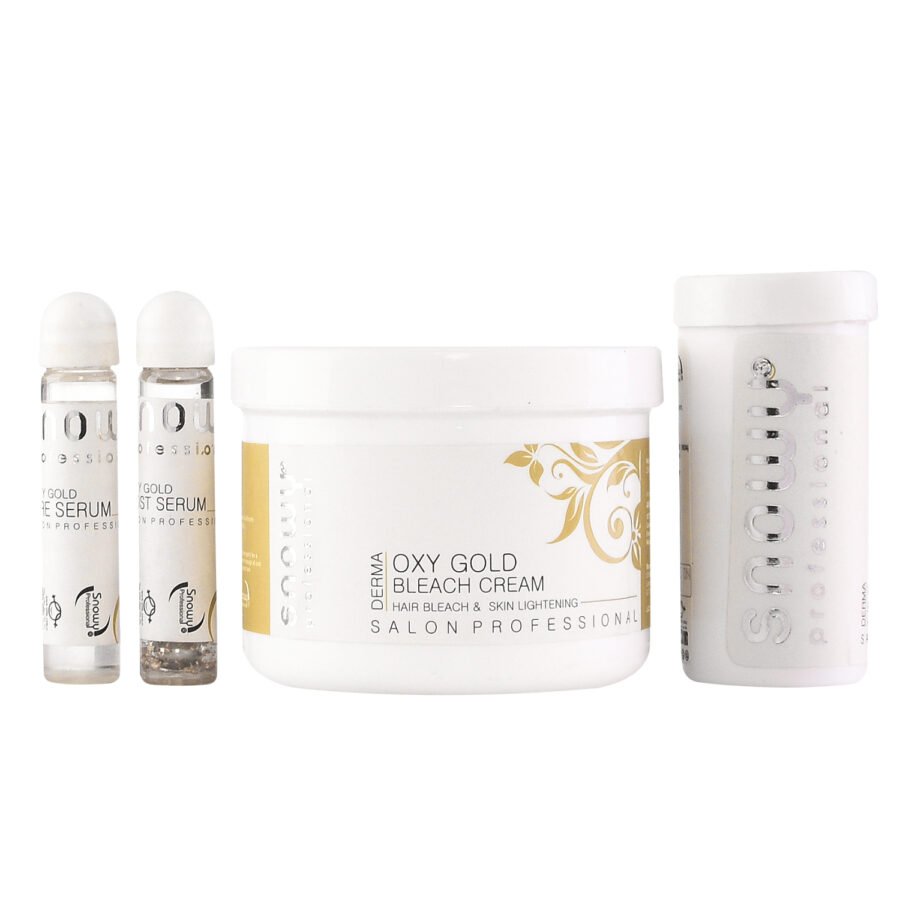 Derma OxyGold Bleach Cream 250gm + 20ml Hair Bleach & Skin Lightning - snowyls - Image 3
