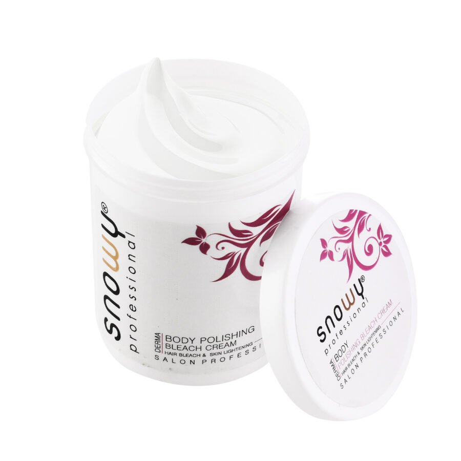 Derma Body Polishing Bleach Cream 500Gm + 50Ml Hair Bleach & Skin Lightning - snowyls - Image 4
