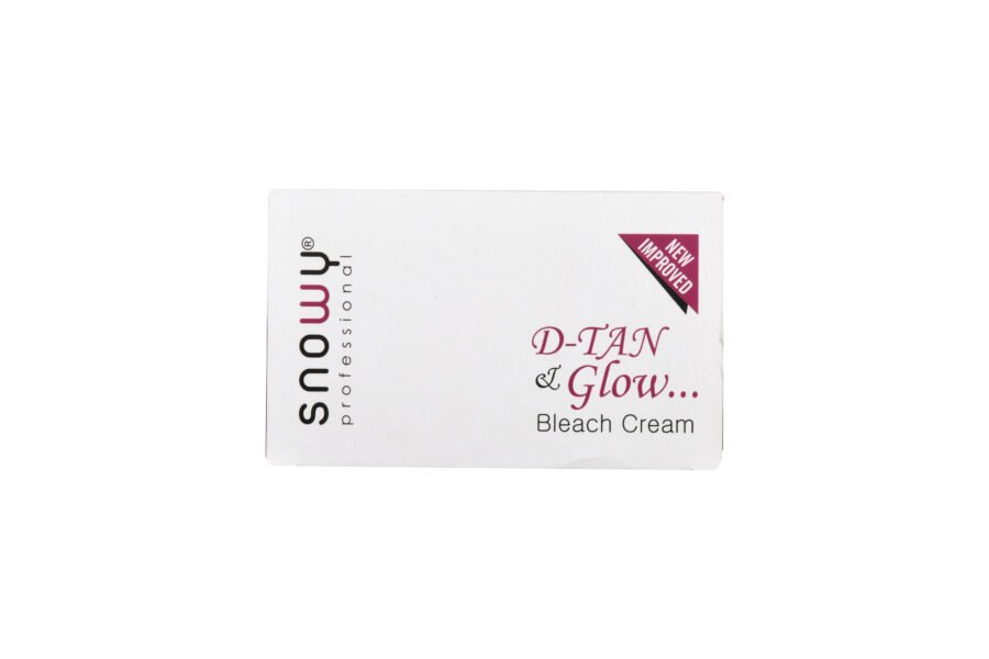 D-Tan & Glow Bleach Cream 250gm + 20ml Hair Bleach & Skin Lightning `- snowyls - Image 3