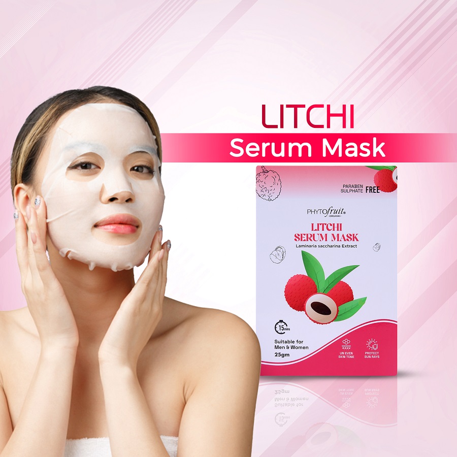 Phytofruit Lichi Serum Face Sheet Mask - Image 2