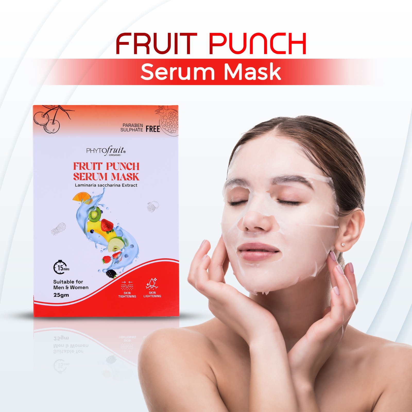 Phytofruit Fruit Punch Serum Face Sheet Mask - Image 2