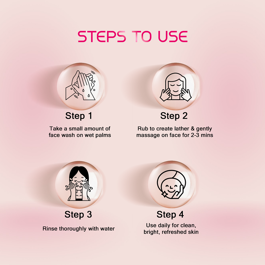 Phyto AHA & BHA Glow Face Wash 120ml - Image 5